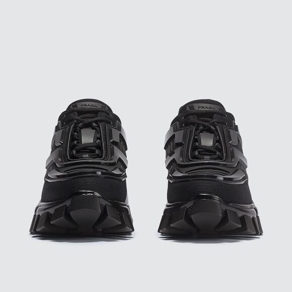 PRADA CLOUDBUST THUNDER BLACK SNEAKERS MEN’S SIZE EU 42-43/ US 9.5 - Picture 3 of 4